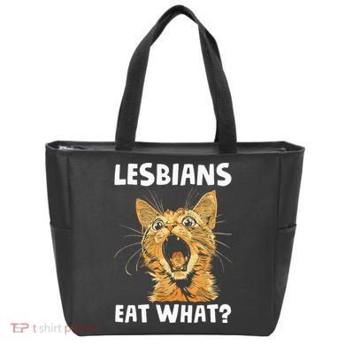 Lesbians Eat What Tote Bag