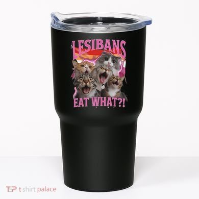 Lesbians Eat What Funny Offensive Cat Unhinged 90s Meme Tumbler