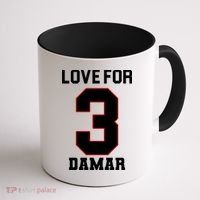 Love For 3 Damar Coffee Mug thumb 1