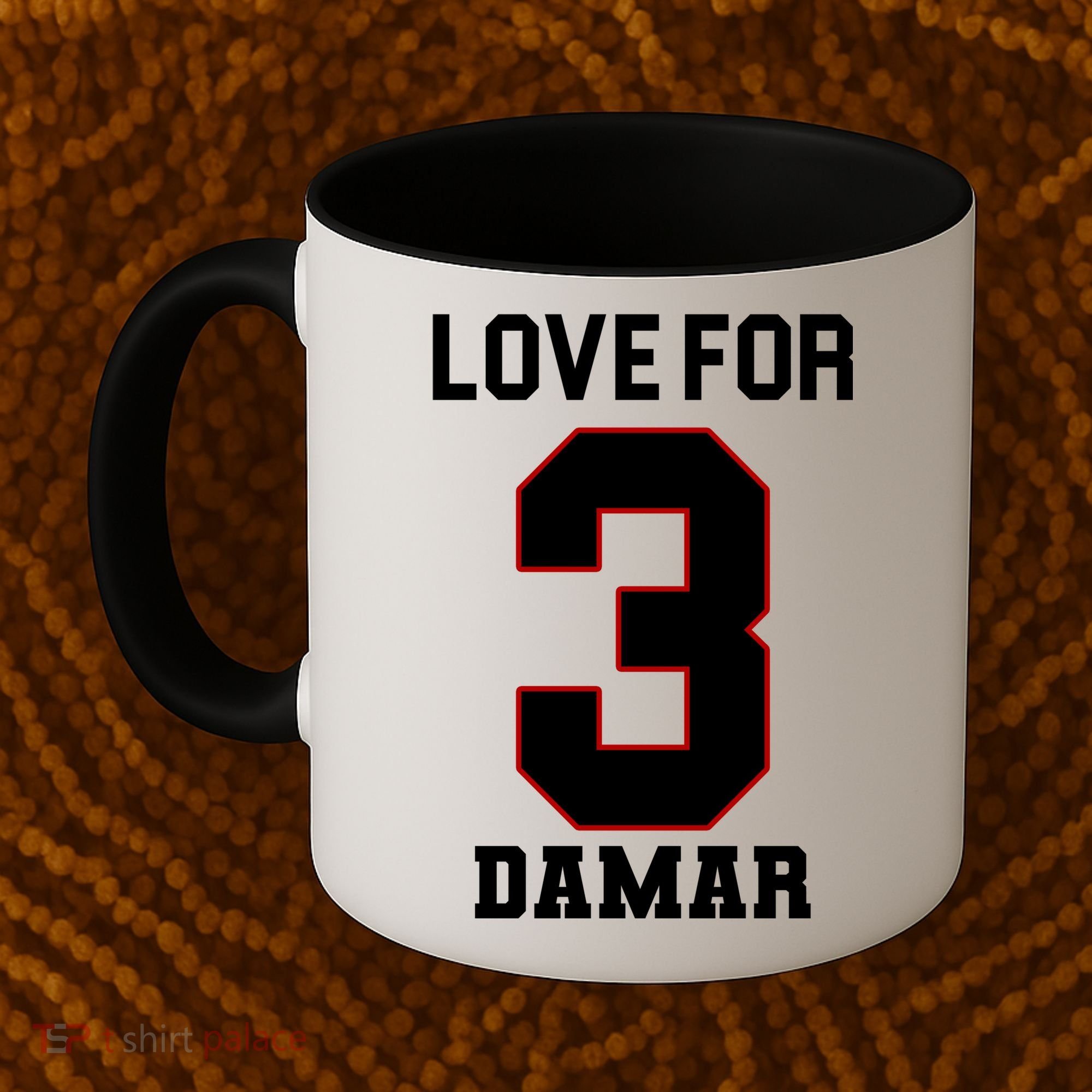 Love For 3 Damar Coffee Mug