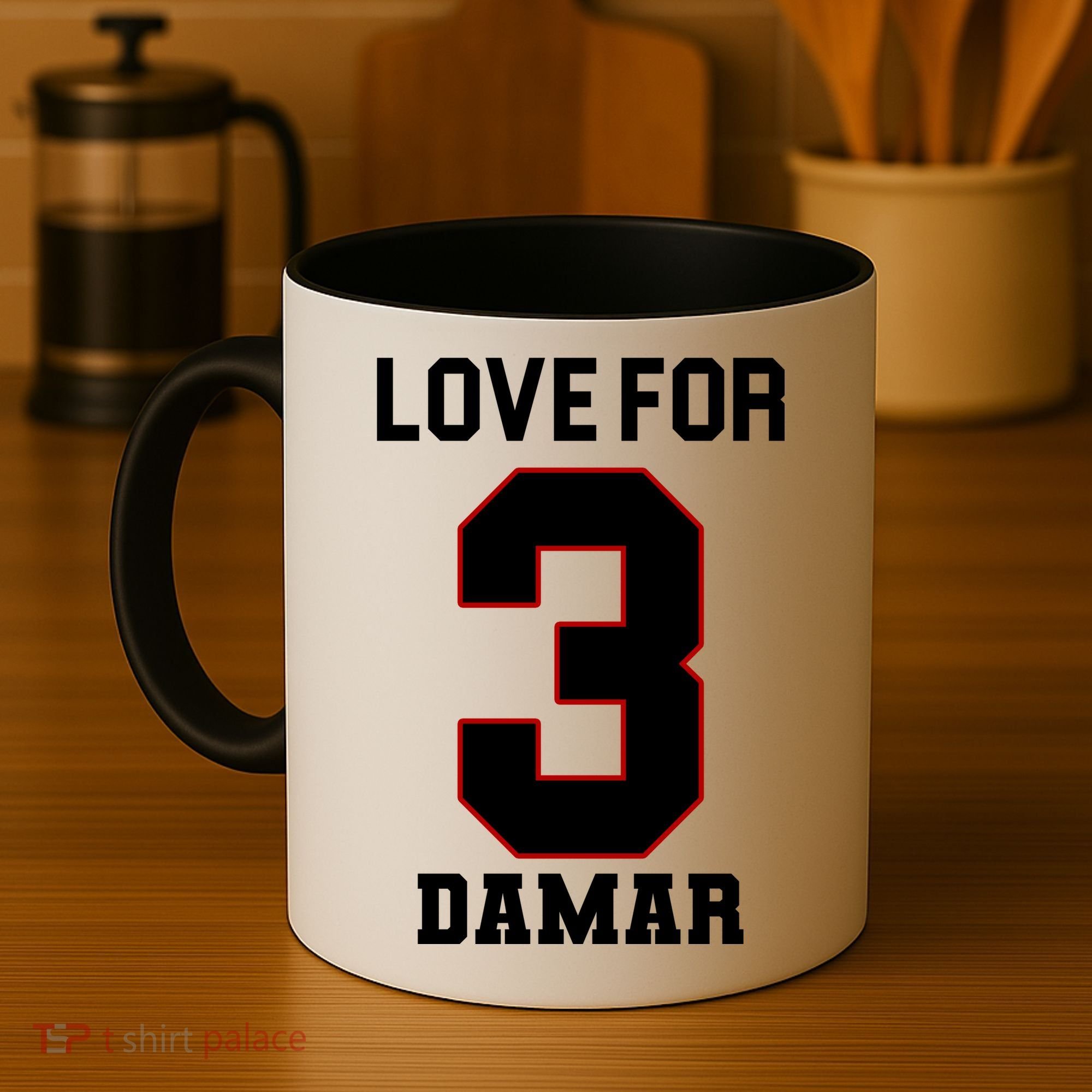 Love For 3 Damar Coffee Mug