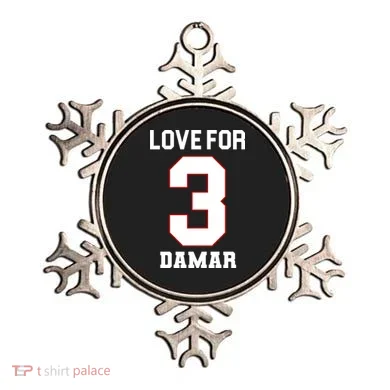 Love For 3 Damar Ornament