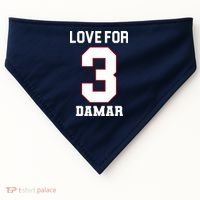 Love For 3 Damar USA-Made Doggie Bandana thumb 0
