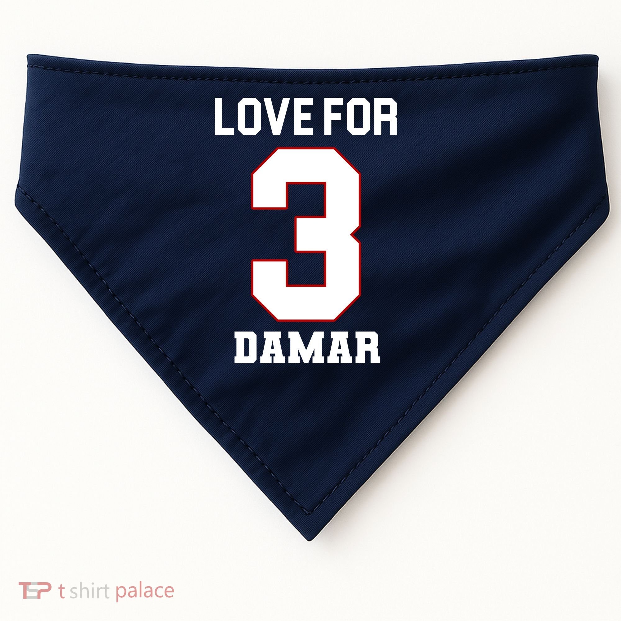 Love For 3 Damar USA-Made Doggie Bandana