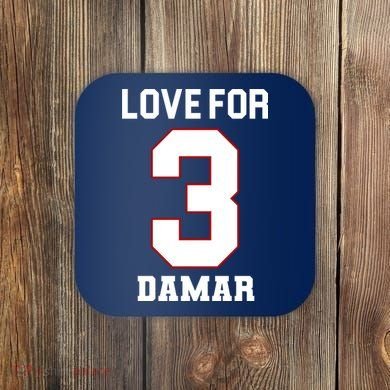 Love For 3 Damar Coaster