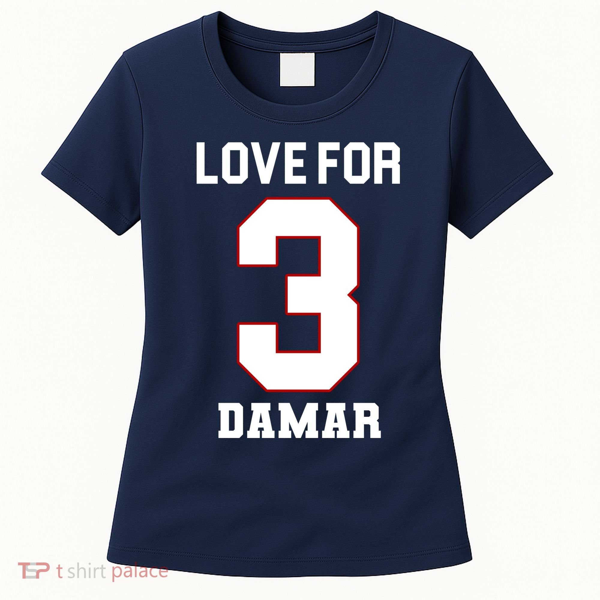 Love For 3 Damar Women's T-Shirt