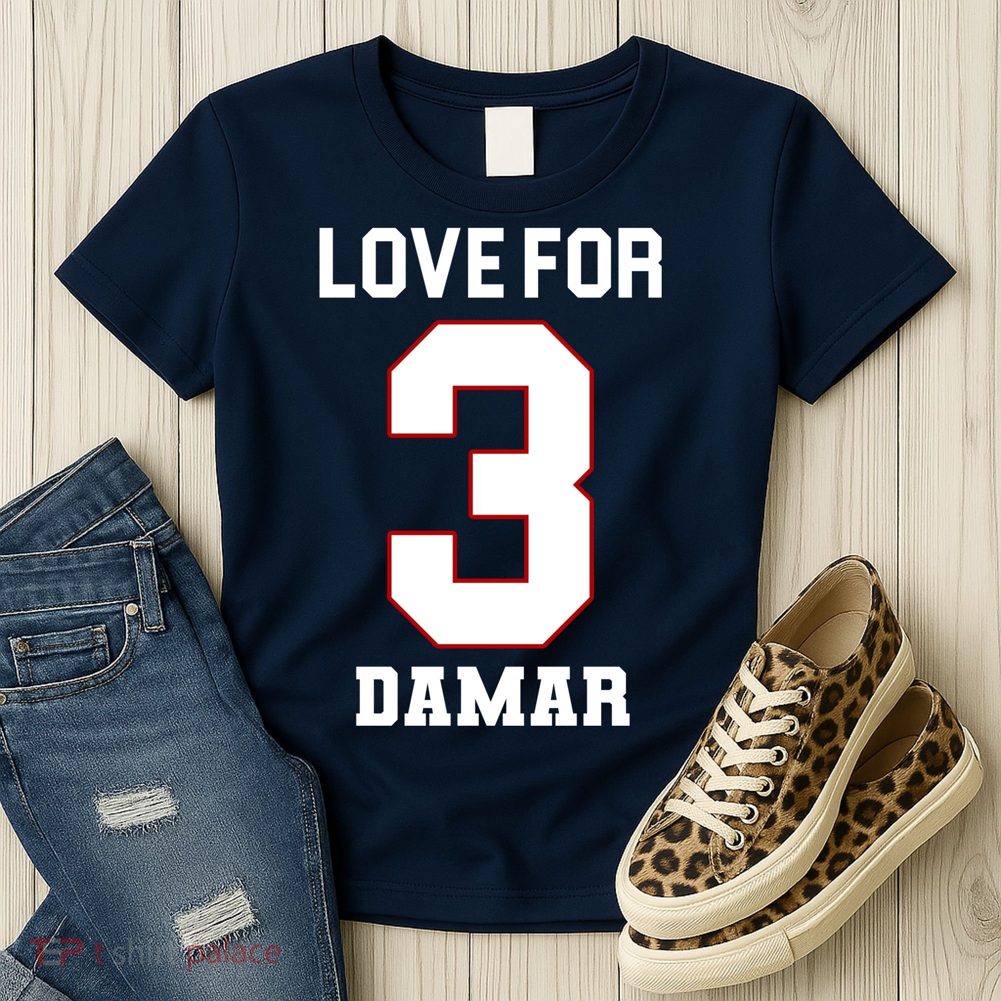 Love For 3 Damar Women's T-Shirt