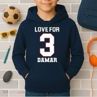 Love For 3 Damar Kids Hoodie thumb 2