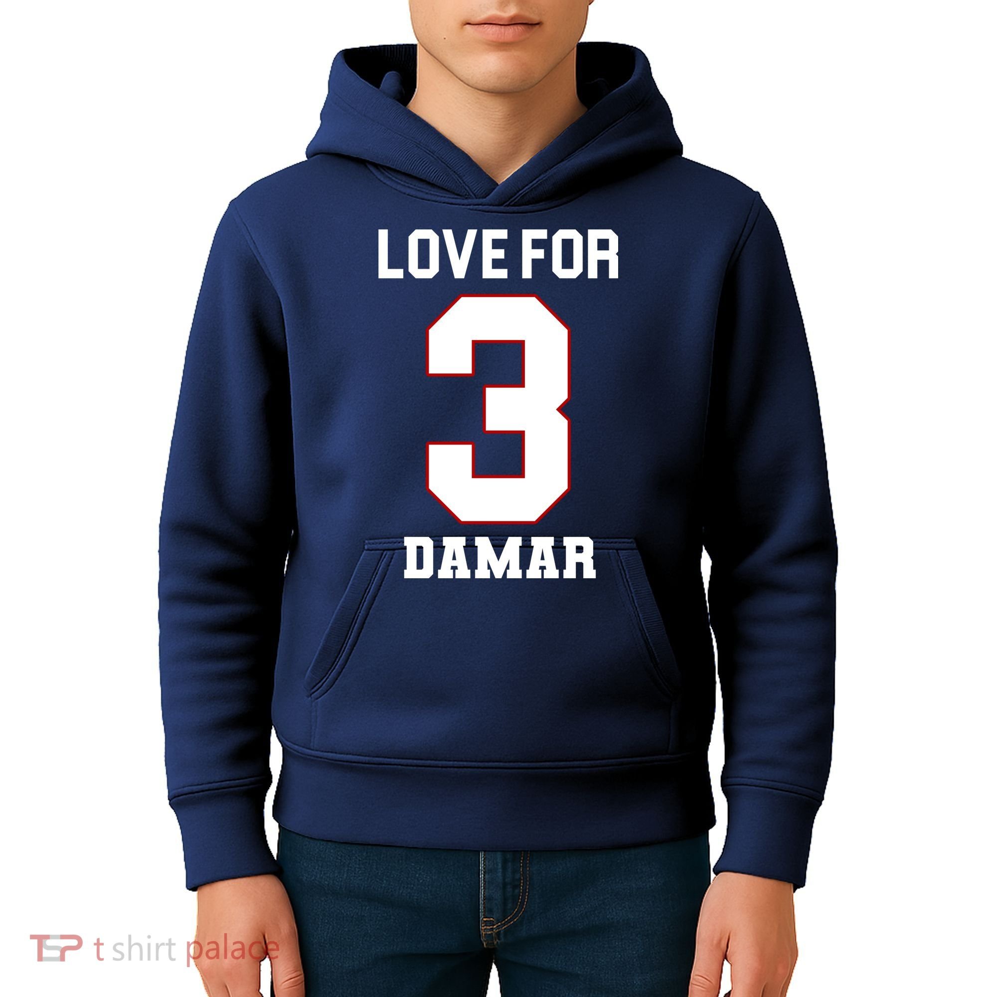 Love For 3 Damar Kids Hoodie