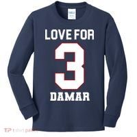 Love For 3 Damar Kids Long Sleeve Shirt thumb 0