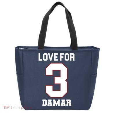 Love For 3 Damar Tote Bag