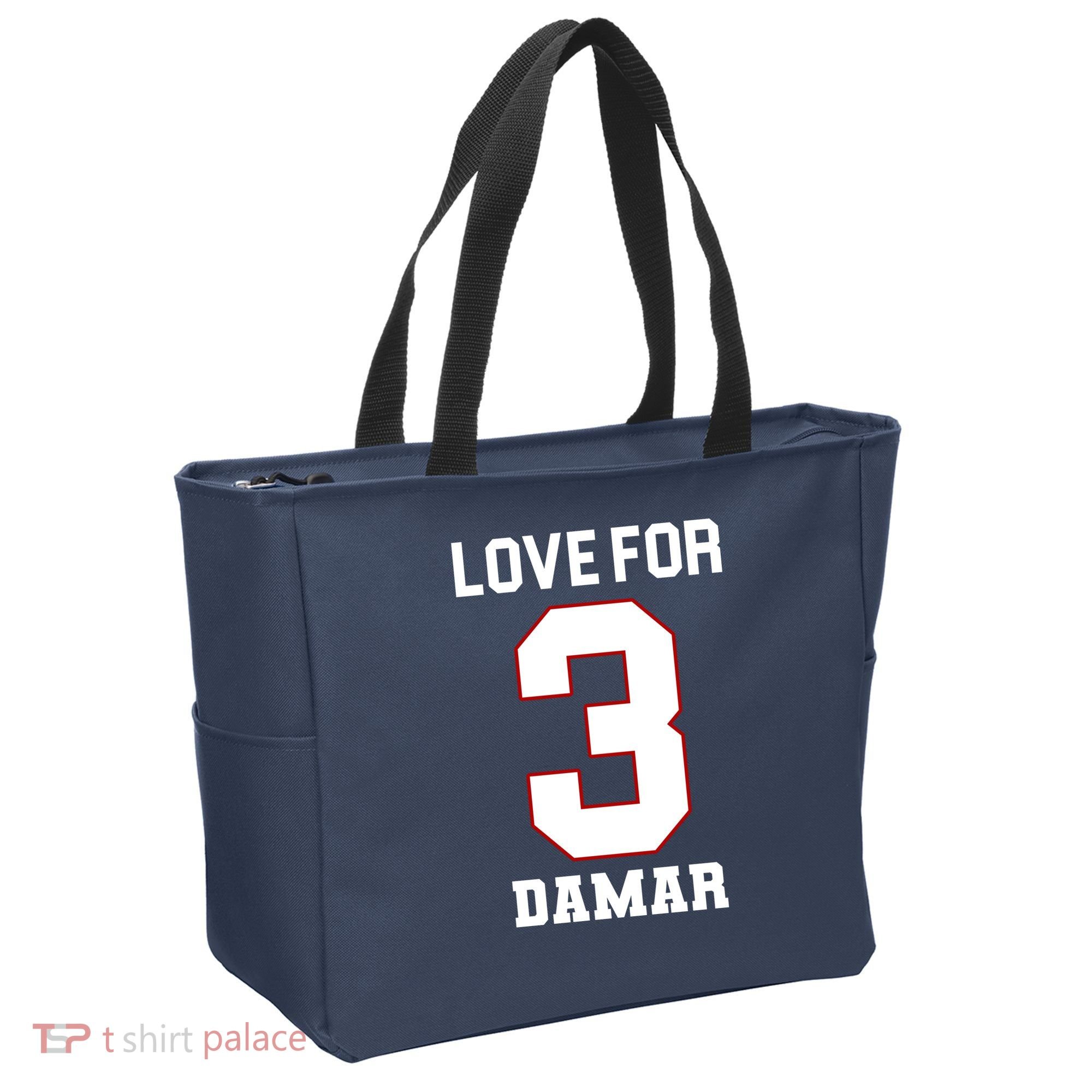 Love For 3 Damar Tote Bag