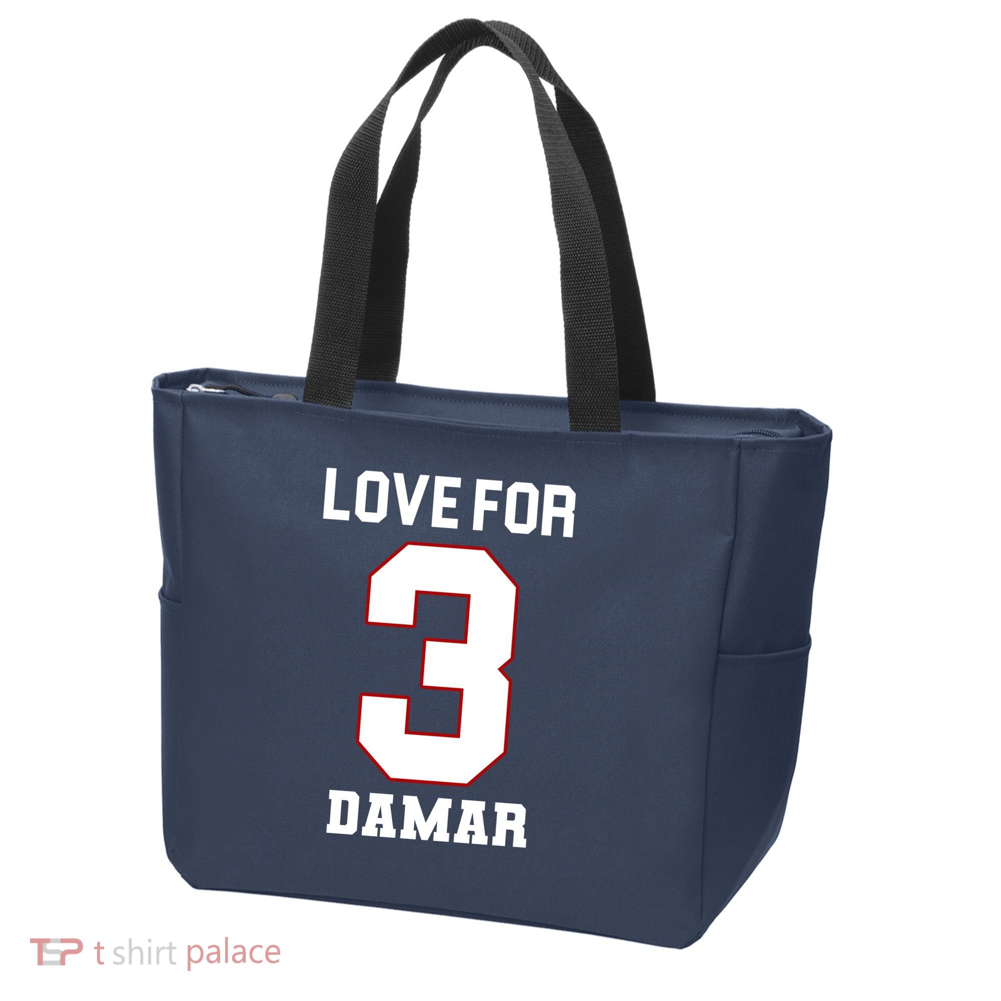 Love For 3 Damar Tote Bag