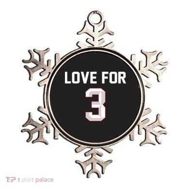 Love For 3 Pray For Damar Show Love Ornament