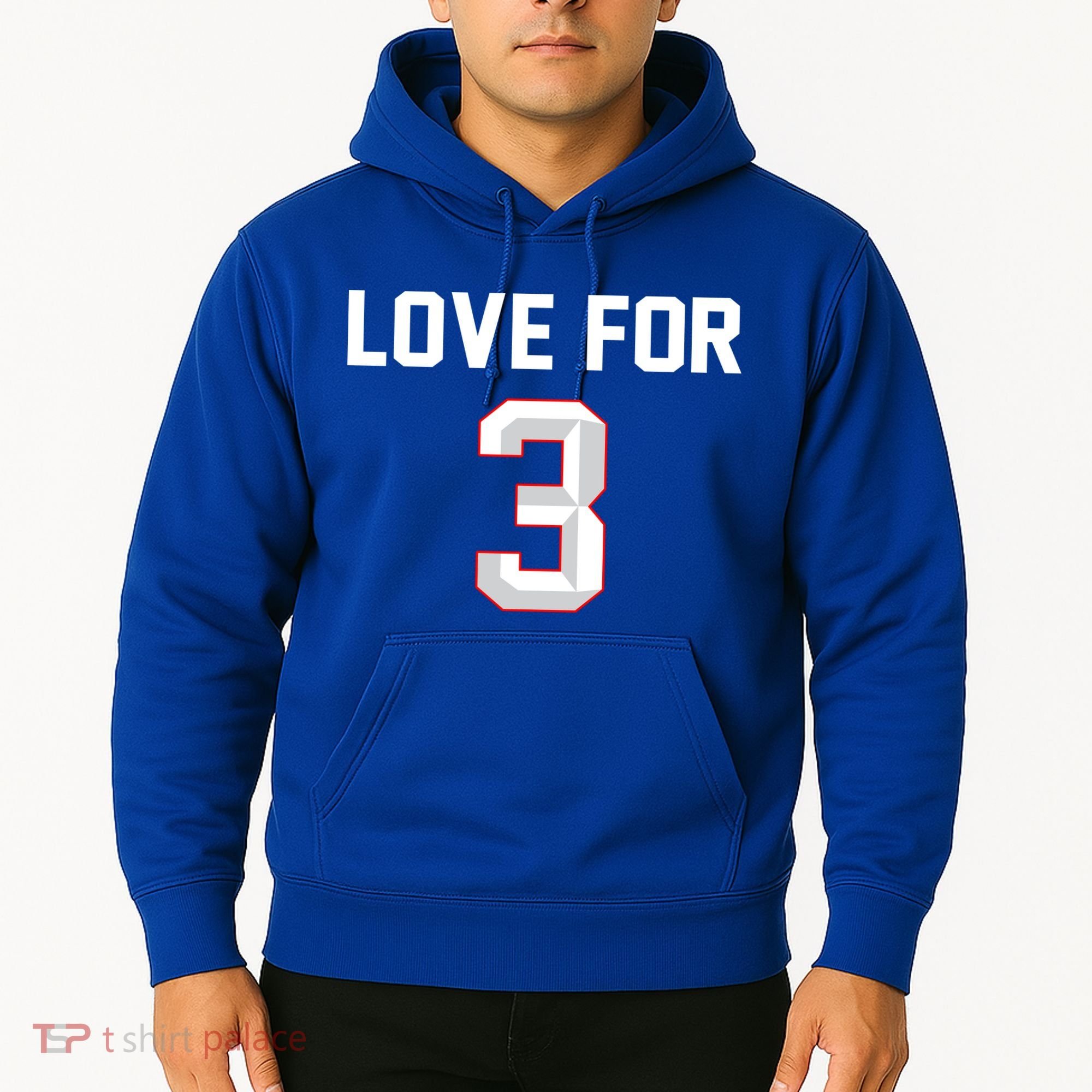 Love For 3 Pray For Damar Show Love Hoodie