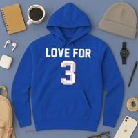 Love For 3 Pray For Damar Show Love Hoodie thumb 3