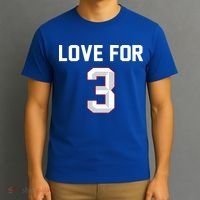 Love For 3 Pray For Damar Show Love T-Shirt thumb 3