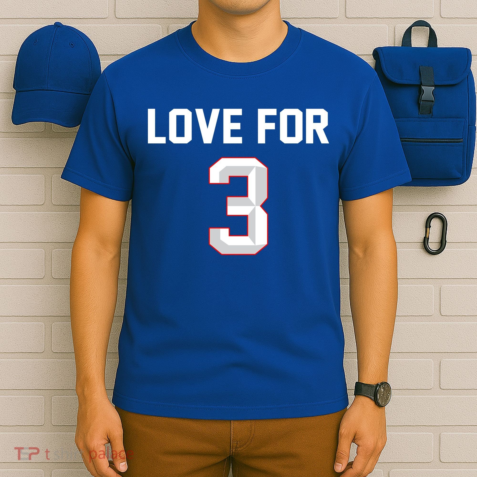 Love For 3 Pray For Damar Show Love T-Shirt