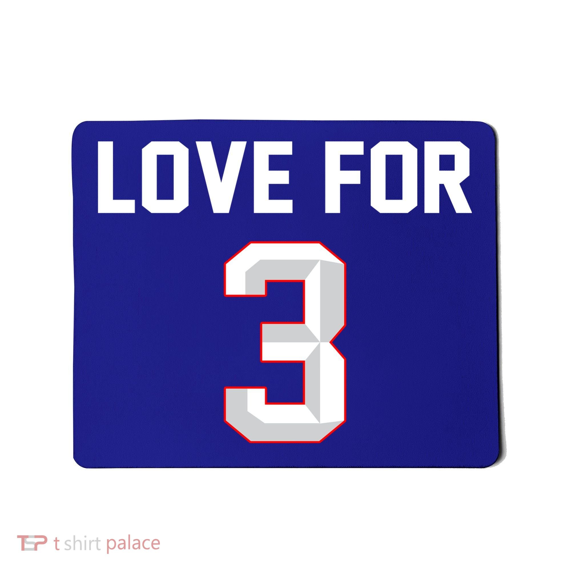 Love For 3 Pray For Damar Show Love Mousepad
