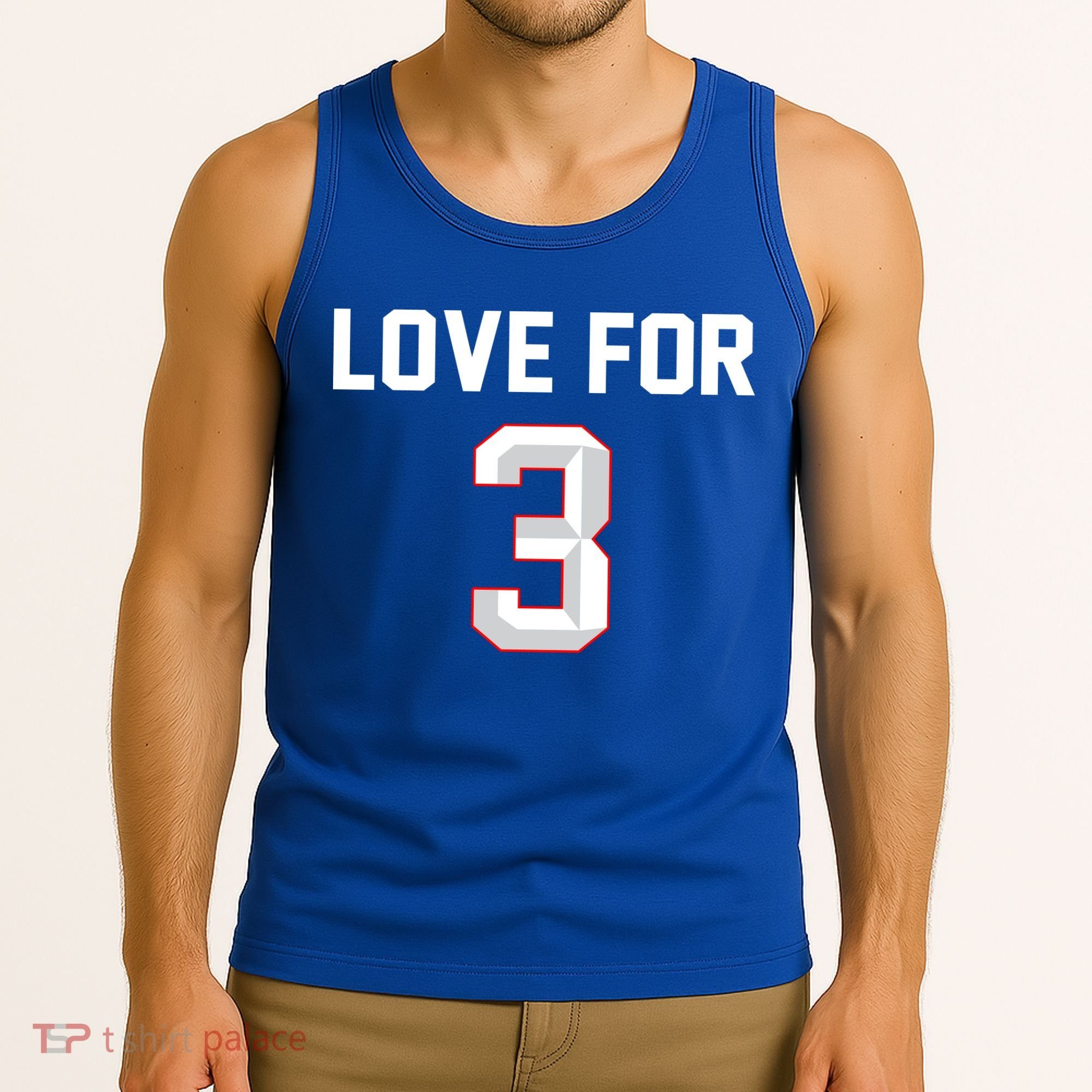 Love For 3 Pray For Damar Show Love Tank Top