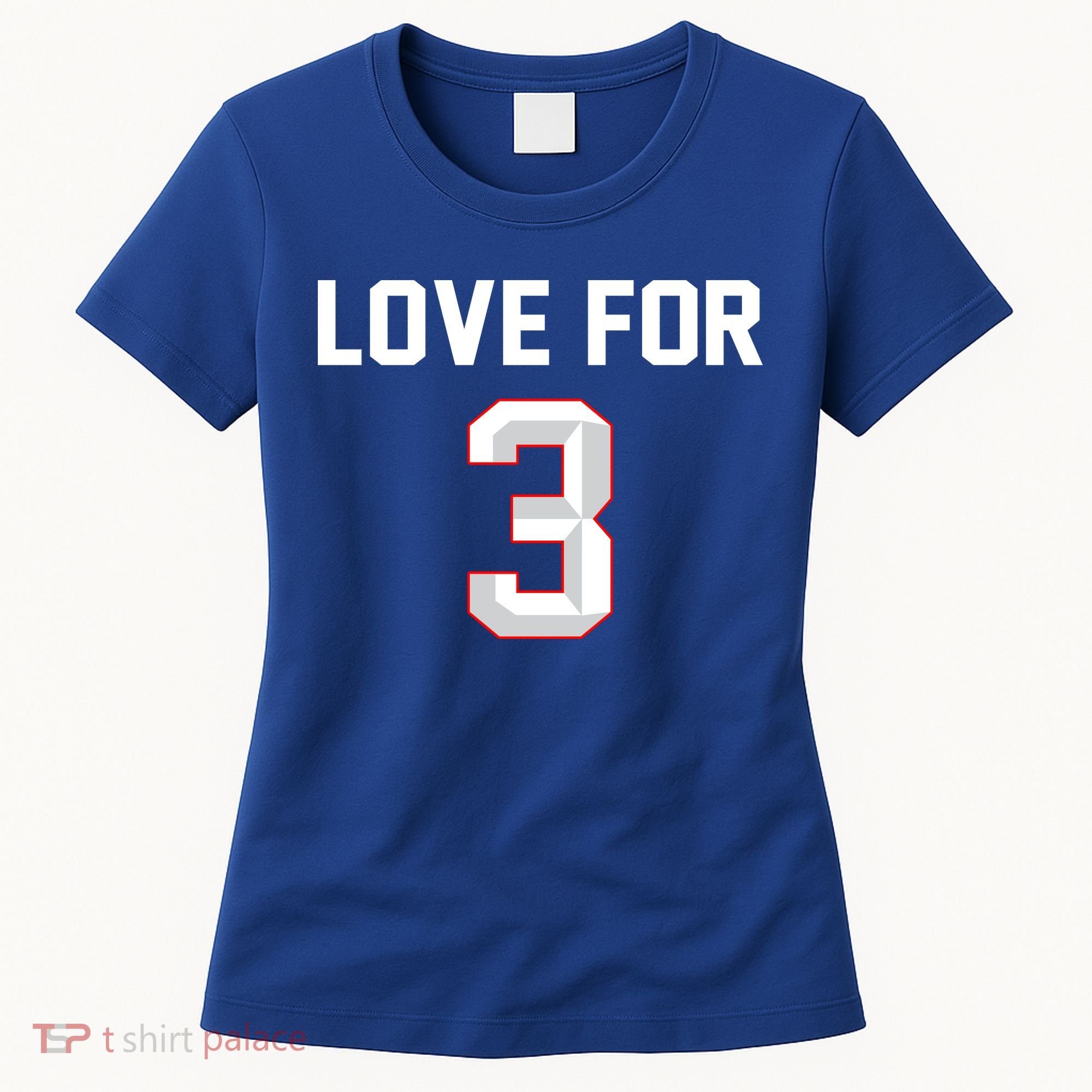 Love For 3 Pray For Damar Show Love Women's T-Shirt