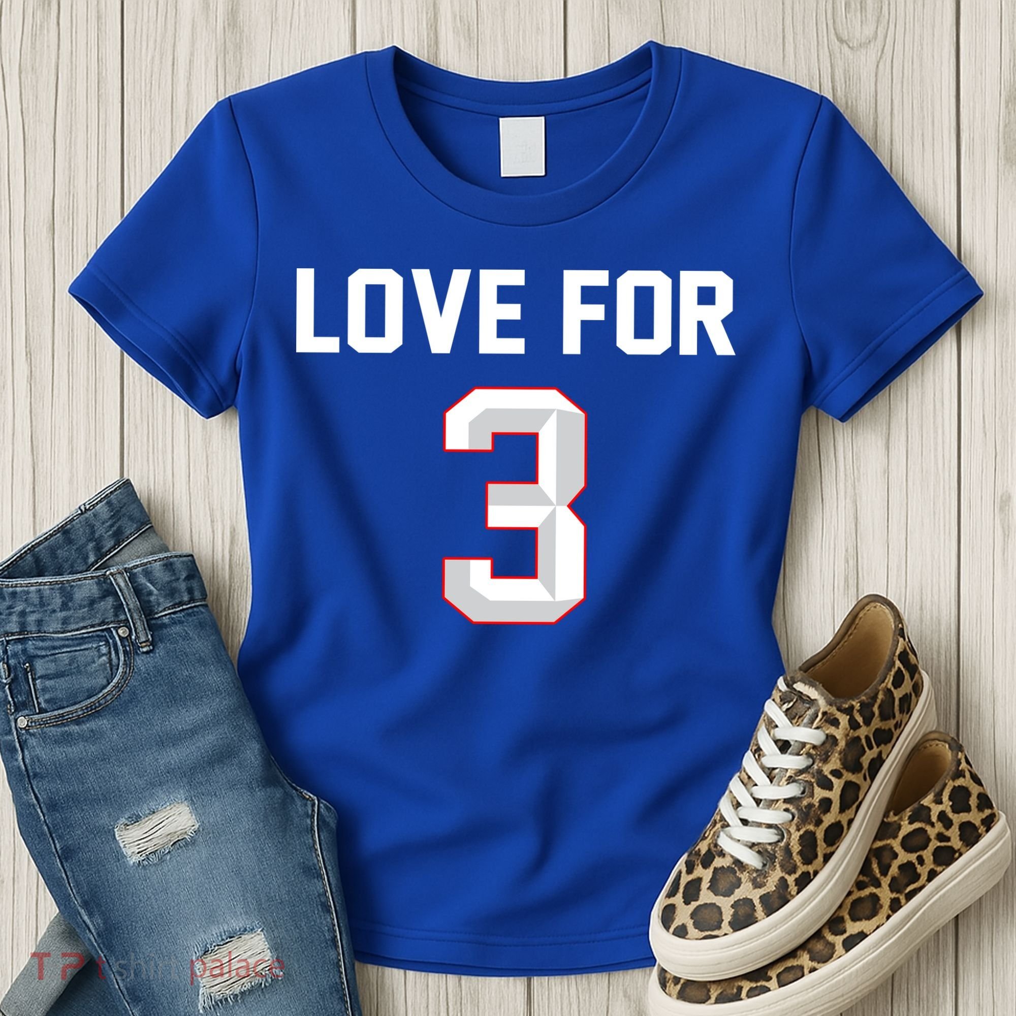 Love For 3 Pray For Damar Show Love Women's T-Shirt
