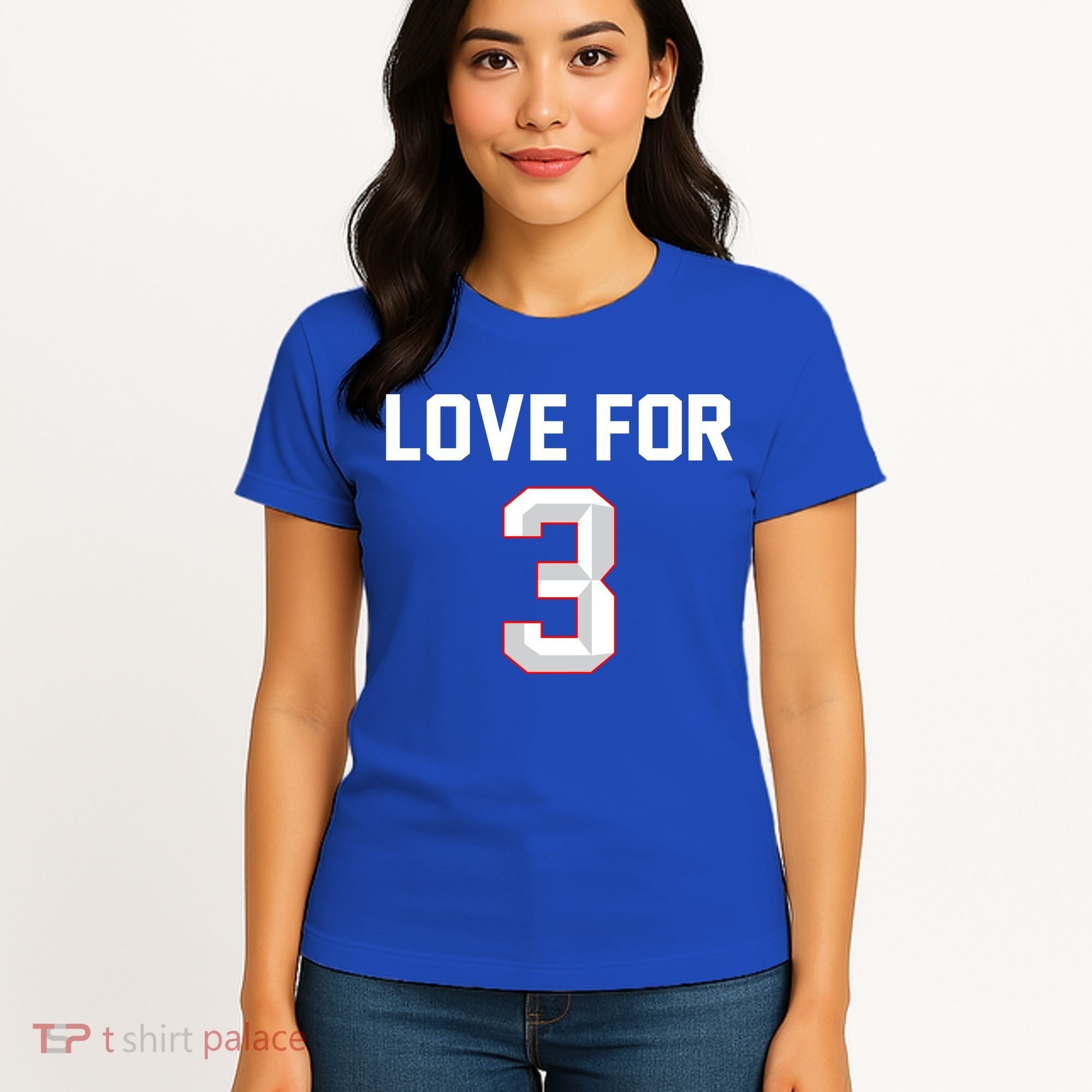 Love For 3 Pray For Damar Show Love Women's T-Shirt