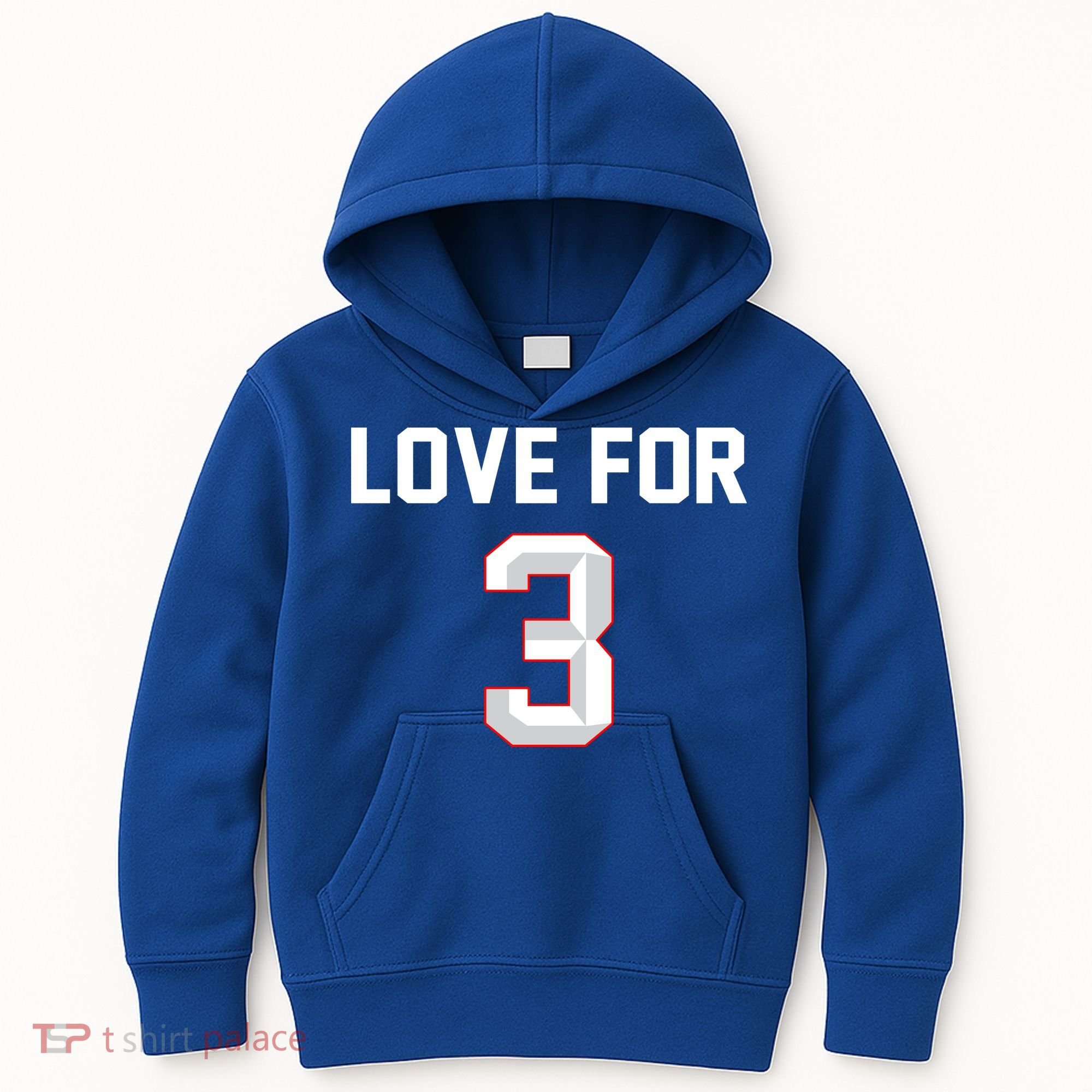Love For 3 Pray For Damar Show Love Kids Hoodie