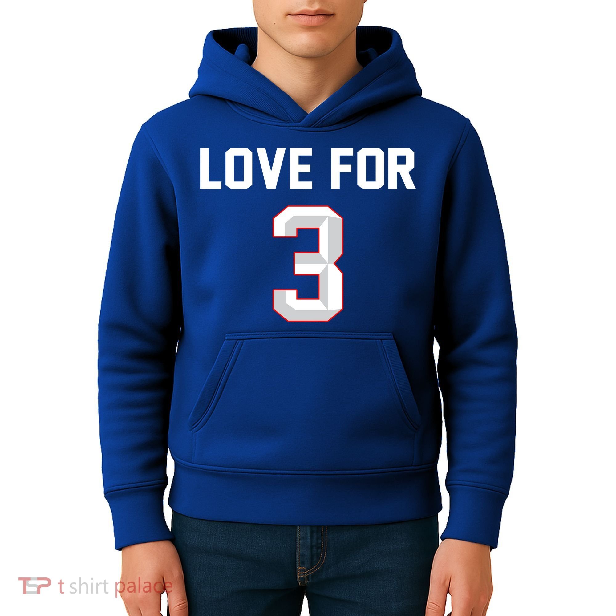 Love For 3 Pray For Damar Show Love Kids Hoodie