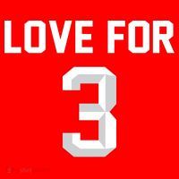 Love For 3 Pray For Damar Show Love Santa Hat thumb 1