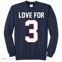 Love For 3 Buffalo Football Tribute Sweatshirt thumb 0