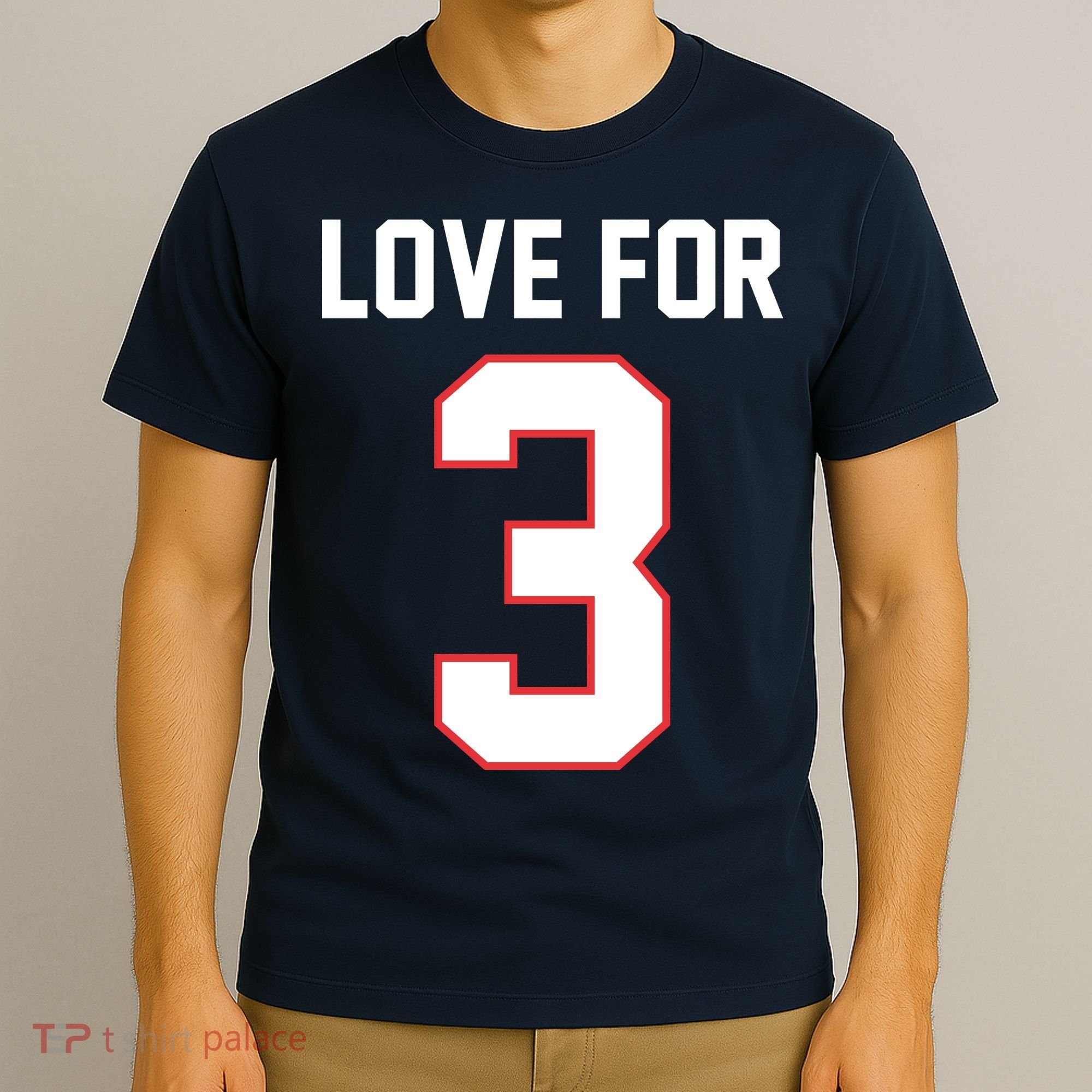 Love For 3 Buffalo Football Tribute T-Shirt