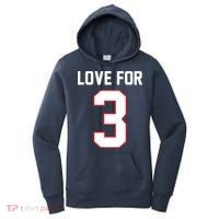 Love For 3 Buffalo Football Tribute Women's Hoodie thumb 0