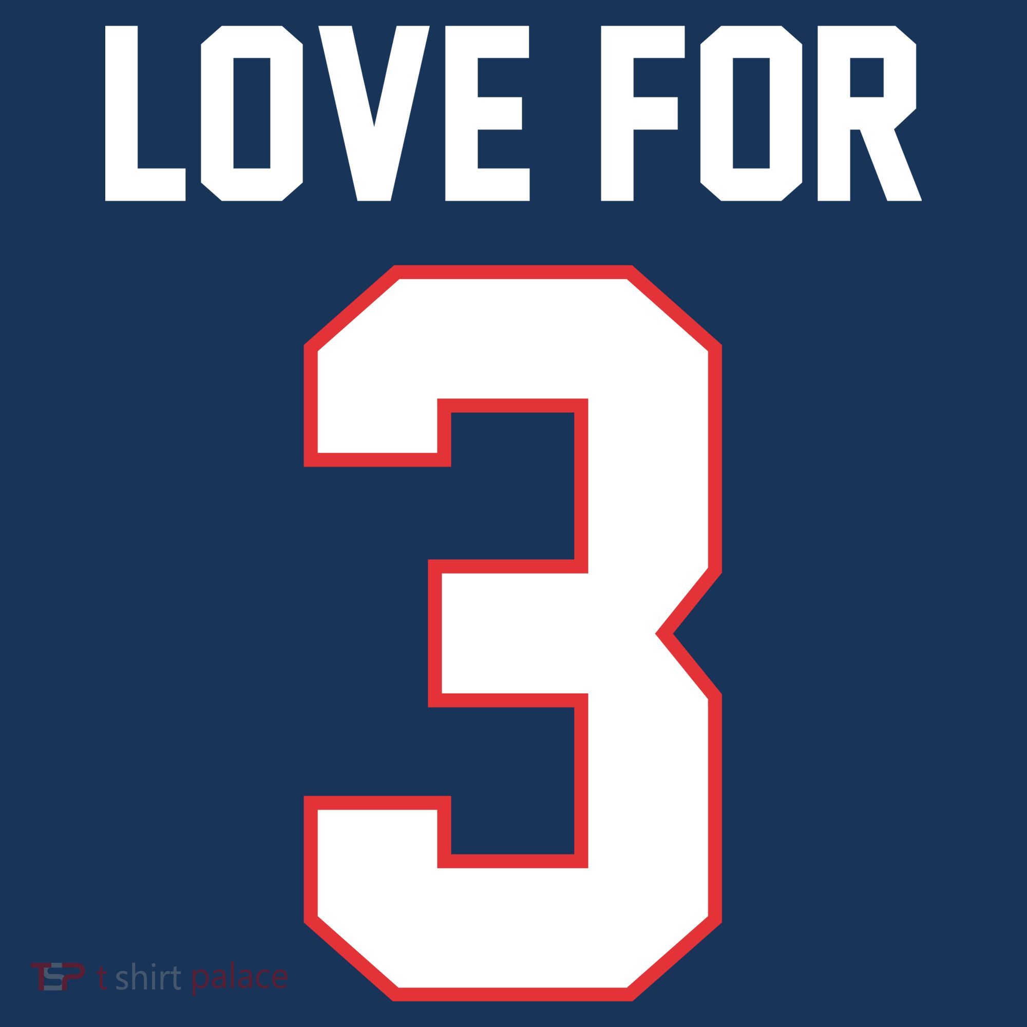 Love For 3 Buffalo Football Tribute Women's Hoodie