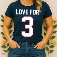 Love For 3 Buffalo Football Tribute Women's T-Shirt thumb 2