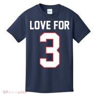 Love For 3 Buffalo Football Tribute Kids T-Shirt thumb 0