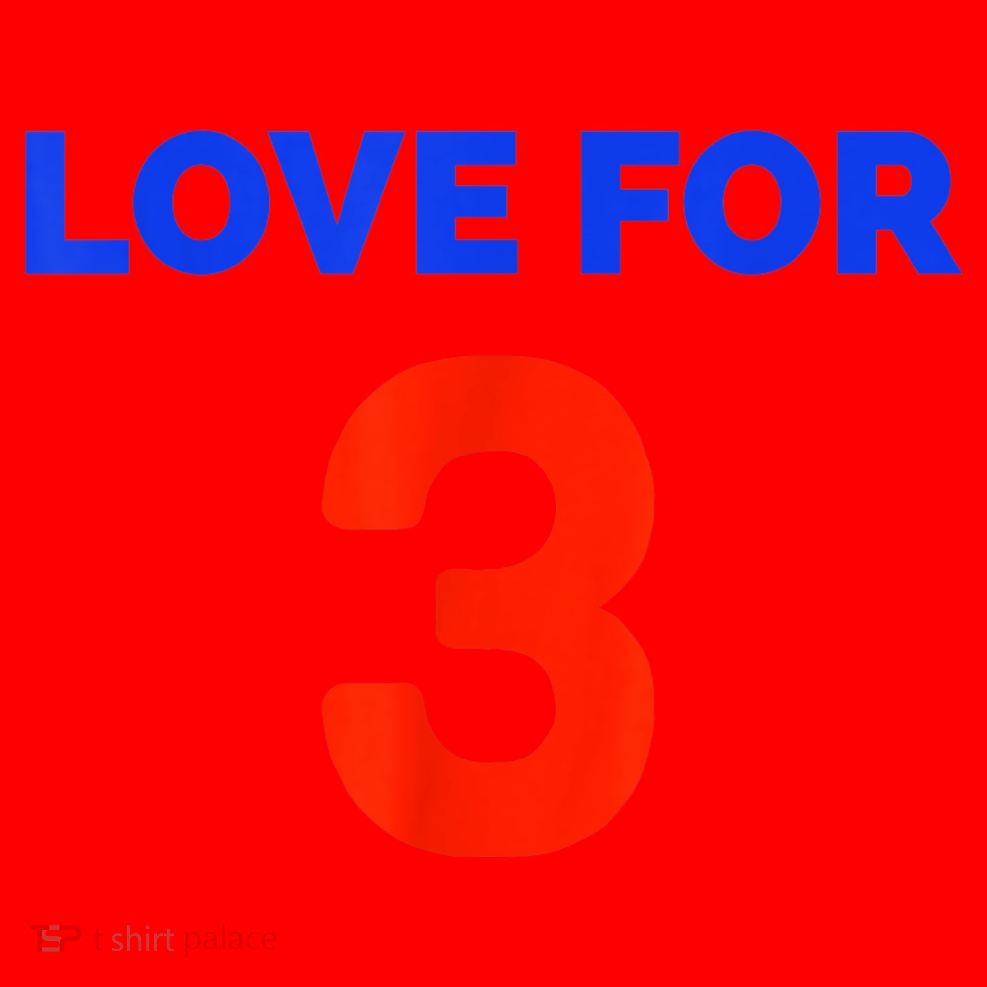 Love For 3 Football Santa Hat