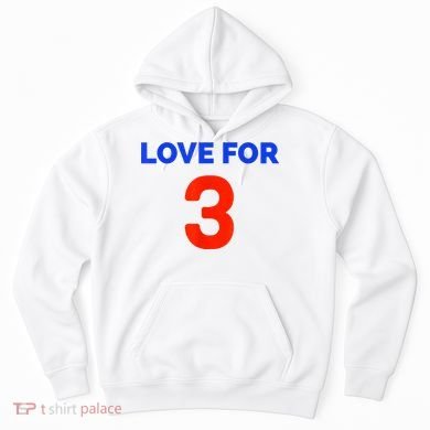 Love For 3 Football Hoodie