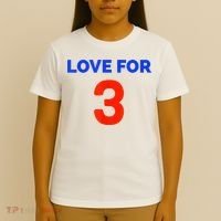 Love For 3 Football T-Shirt thumb 4