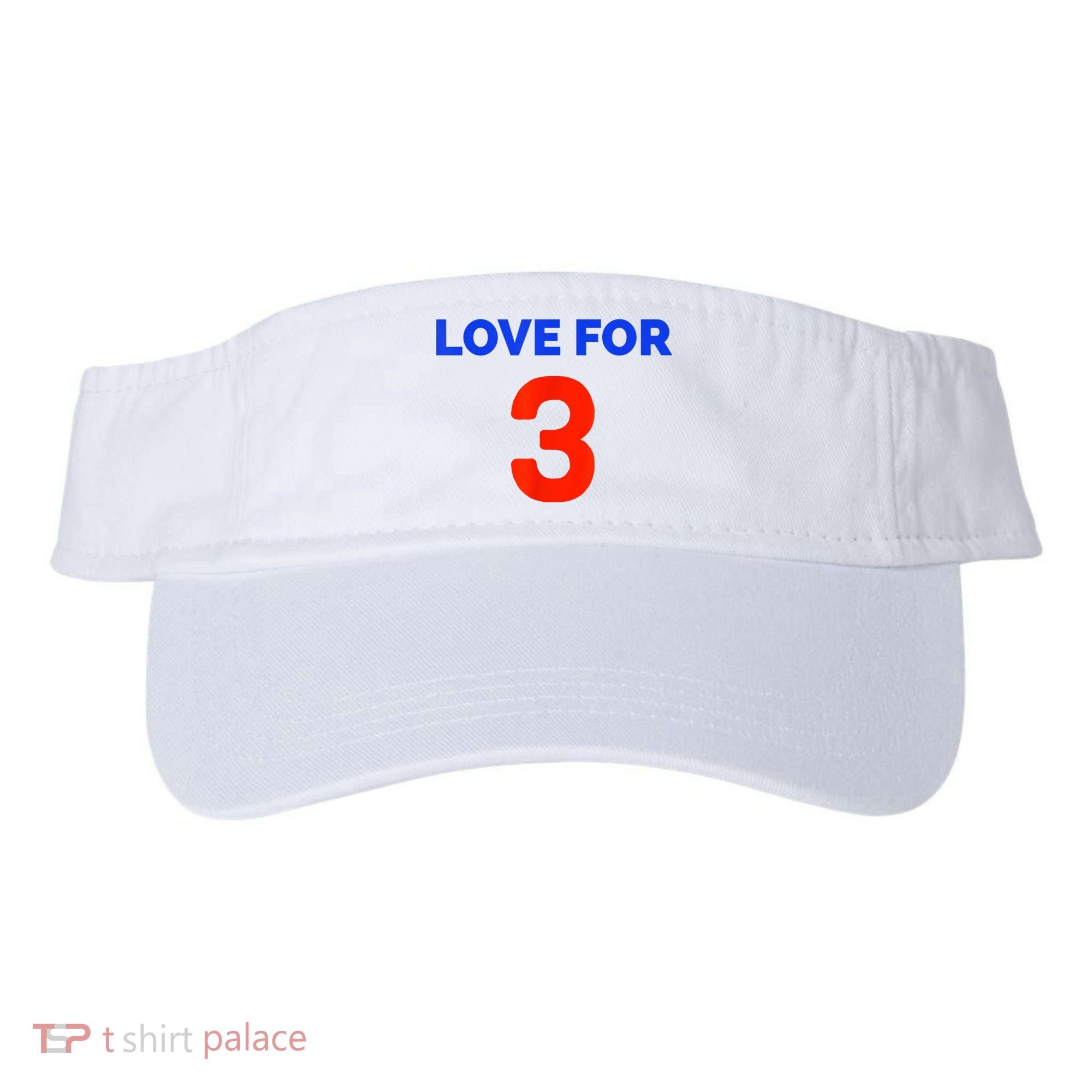 Love For 3 Football Visor