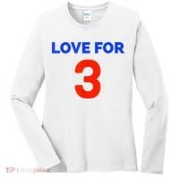 Love For 3 Football Women's Long Sleeve Shirt thumb 0
