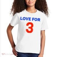 Love For 3 Football Kids T-Shirt thumb 2