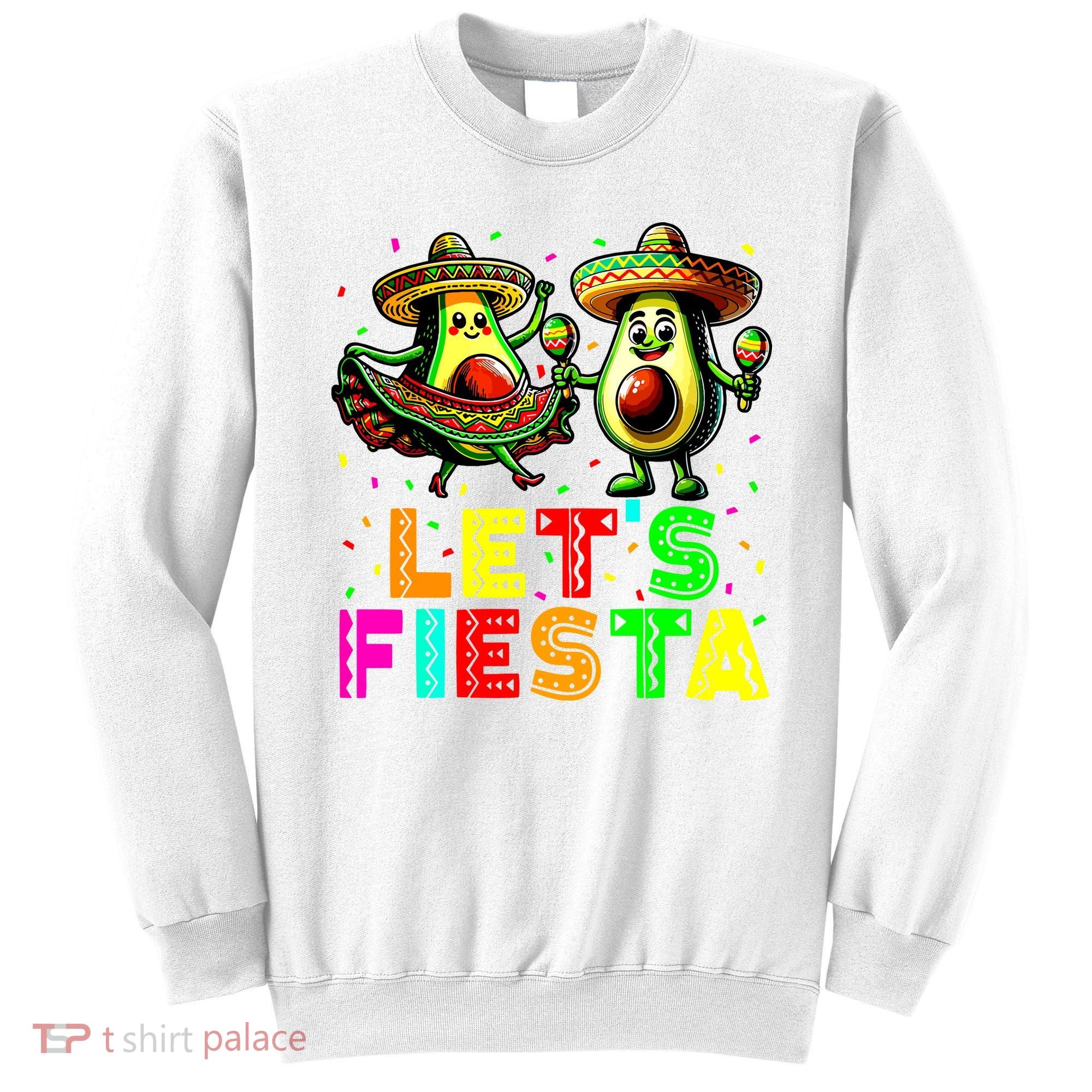 Lets Fiesta 5 Cinco De Mayo For Women Boy Girl Mexican Sweatshirt