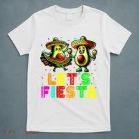 Lets Fiesta 5 Cinco De Mayo For Women Boy Girl Mexican T-Shirt thumb 5