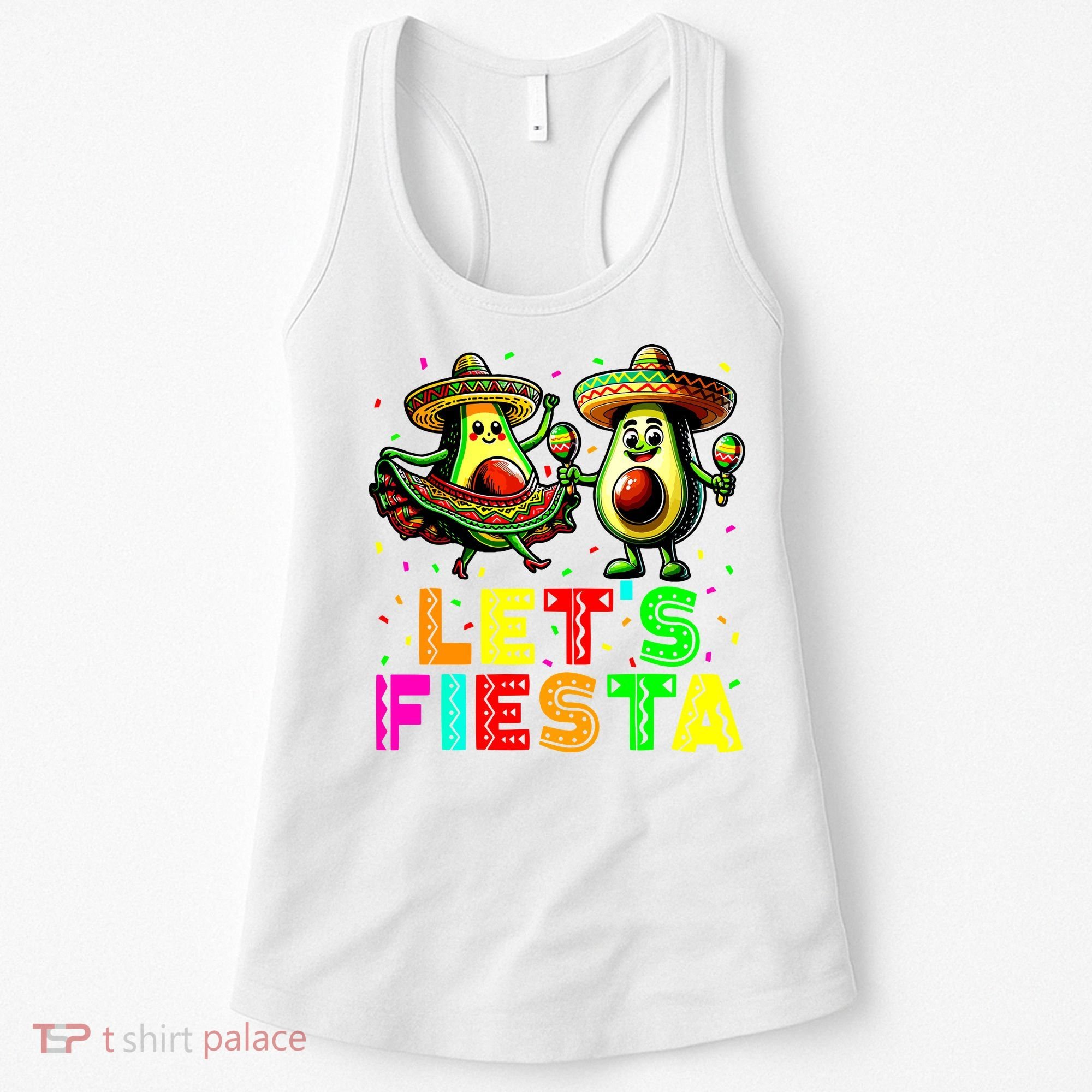 Lets Fiesta 5 Cinco De Mayo For Women Boy Girl Mexican Women's Tank Top