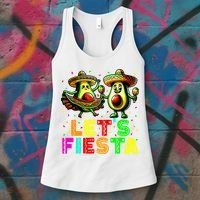 Lets Fiesta 5 Cinco De Mayo For Women Boy Girl Mexican Women's Tank Top thumb 3