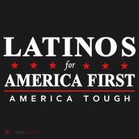 Latinos For America First America Tough Coaster thumb 2