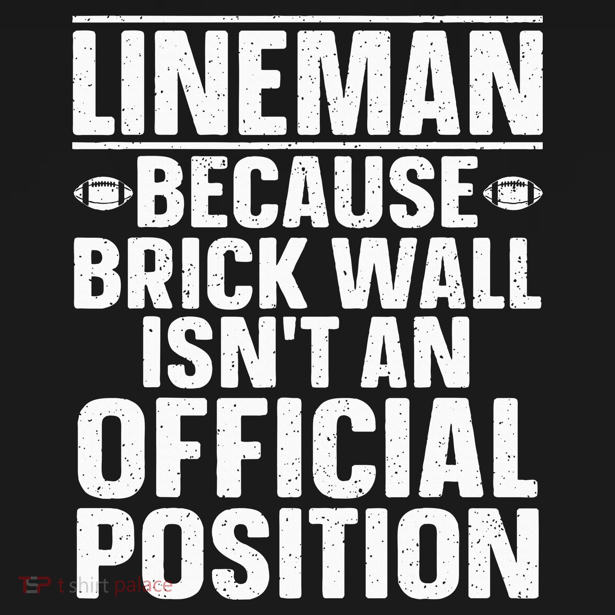 Lineman Football Art For Football Player Lineman Women's Hoodie