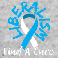 Liberalism Find A Cure Funny Conservative Republican Gift Great Gift The Baniff Cuffed Pom Beanie thumb 2