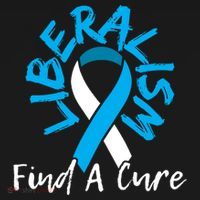 Liberalism Find A Cure Funny Conservative Republican Gift Great Gift Bucket Hat thumb 4